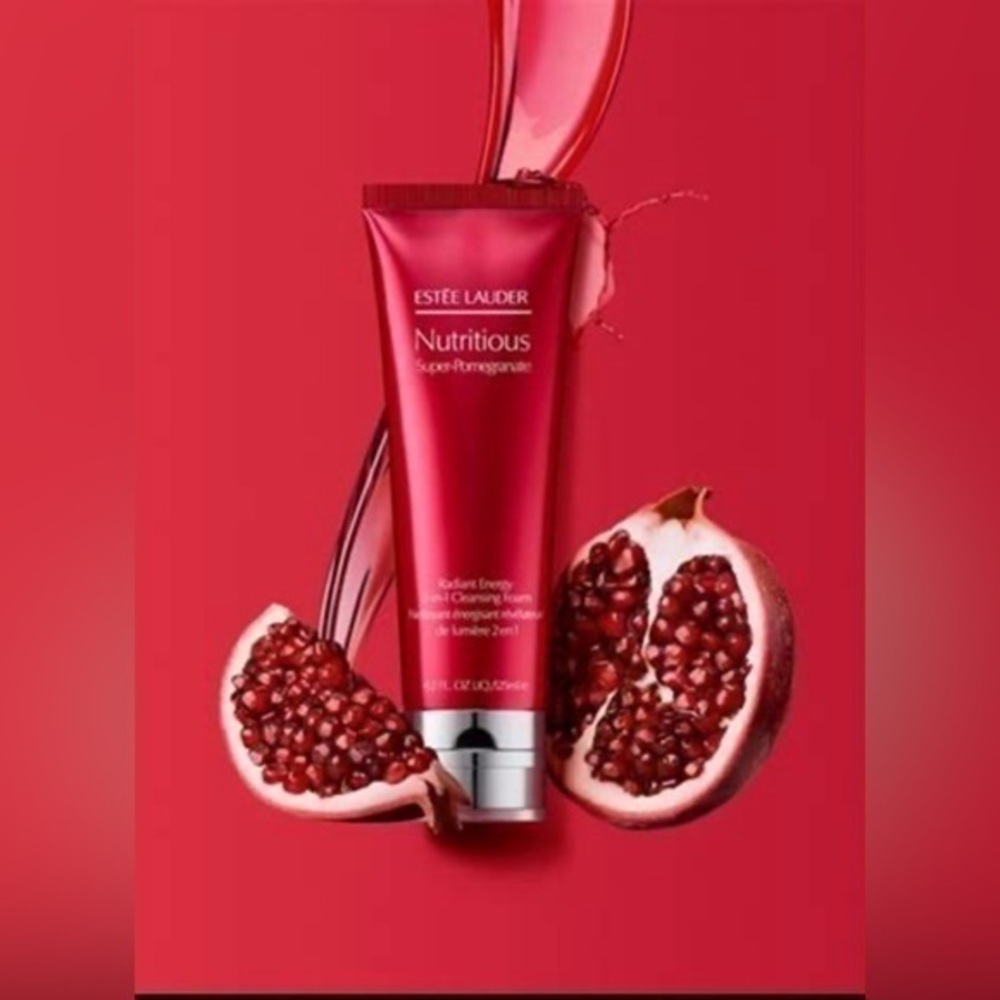 ESTEE LAUDER Nutritious Super-Pomegranate - Radiant Energy 2-In-1 Cleansing Foam